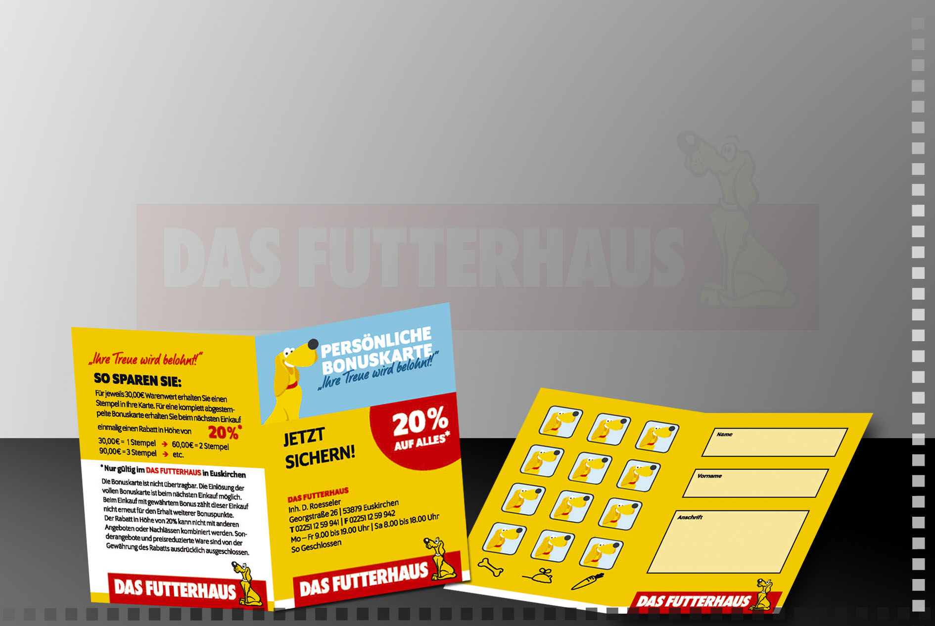 Kunden-Bonuskarte DAS FUTTERHAUS Euskirchen - Bild
