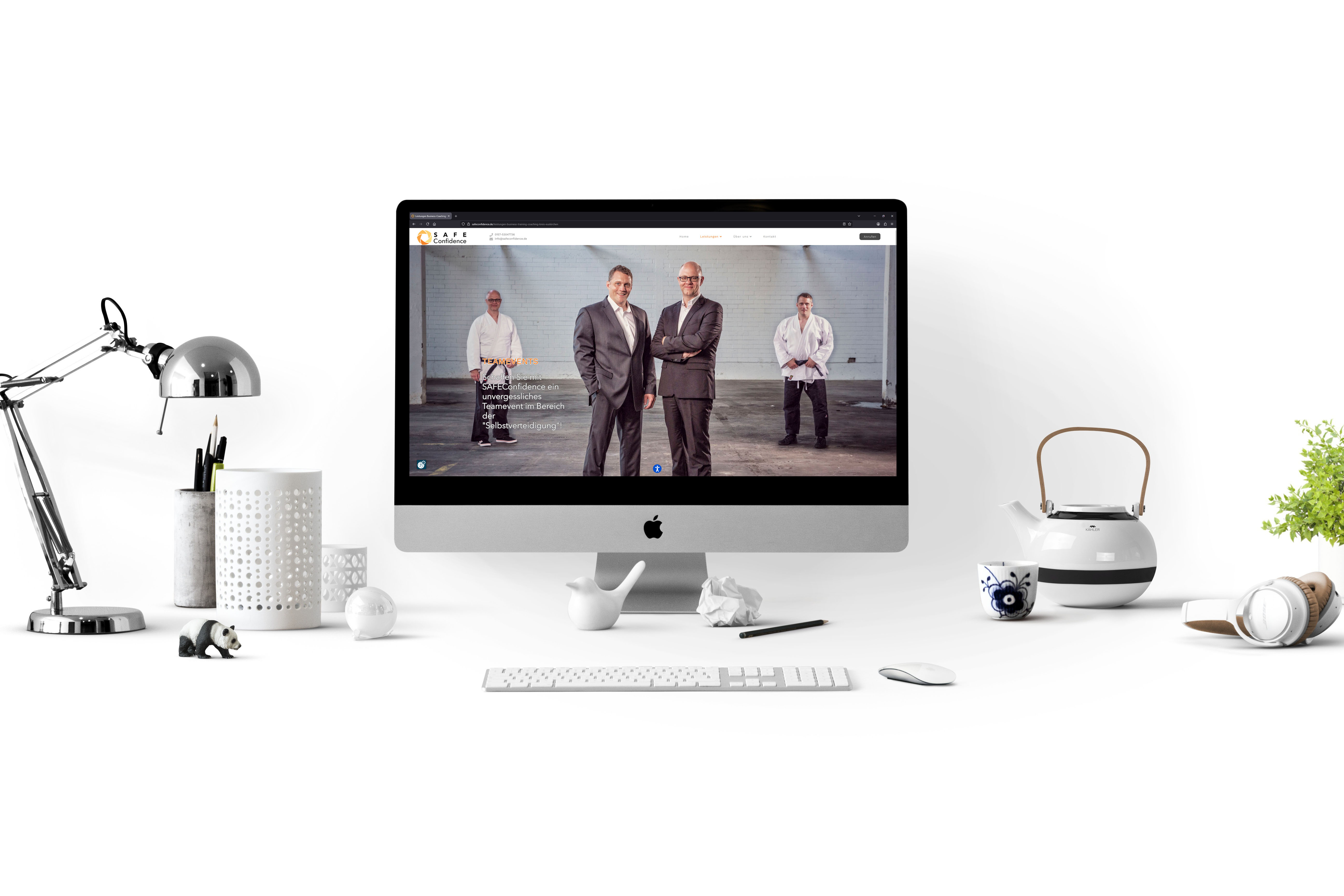 Website redesign SAFEConfidence Euskirchen 2026 - Bild